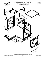 Whirlpool Duet GHW9100LW2 Parts Manual предпросмотр