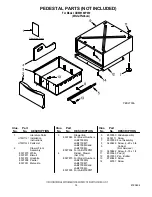 Предварительный просмотр 14 страницы Whirlpool Duet GHW9160PW0 Parts Manual