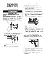 Предварительный просмотр 7 страницы Whirlpool Duet HT GHW9200LQ0 Use And Care Manual
