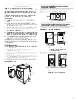 Предварительный просмотр 5 страницы Whirlpool Duet HT GHW9300PW0 Use And Care Manual