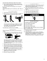 Предварительный просмотр 9 страницы Whirlpool Duet HT GHW9300PW0 Use And Care Manual