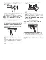 Предварительный просмотр 8 страницы Whirlpool duet HT Use & Care Manual