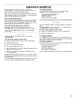 Preview for 21 page of Whirlpool duet HT Use & Care Manual