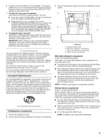 Предварительный просмотр 13 страницы Whirlpool Duet sport WFW8300SW00 Use & Care Manual