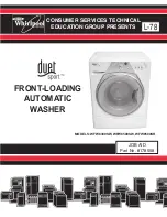 Whirlpool Duet Sport WFW8500SR User Manual предпросмотр