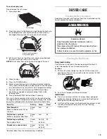 Предварительный просмотр 19 страницы Whirlpool Duet Sport WGD8300SWH Use And Care Manual