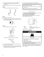 Предварительный просмотр 8 страницы Whirlpool Duet Sport YWED8300SB2 Use & Care Manual