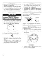 Предварительный просмотр 10 страницы Whirlpool Duet Sport YWED8300SB2 Use & Care Manual