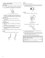 Предварительный просмотр 8 страницы Whirlpool Duet sport YWED8410SW2 Use & Care Manual