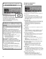 Предварительный просмотр 30 страницы Whirlpool Duet Steam WED94HEX Use And Care Manual