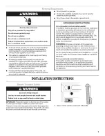 Preview for 7 page of Whirlpool Duet Steam WFW9550WL00 Use & Care Manual