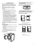 Предварительный просмотр 5 страницы Whirlpool Duet steam WFW9640XW Use & Care Manual