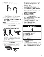 Предварительный просмотр 9 страницы Whirlpool Duet steam WFW9640XW Use & Care Manual