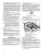 Предварительный просмотр 12 страницы Whirlpool Duet steam WFW9640XW Use & Care Manual