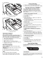 Предварительный просмотр 13 страницы Whirlpool Duet steam WFW9640XW Use & Care Manual