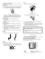 Предварительный просмотр 9 страницы Whirlpool Duet Steam WGD9600T Use & Care Manual