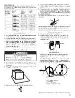 Предварительный просмотр 11 страницы Whirlpool Duet Steam WGD9600T Use & Care Manual