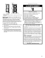 Предварительный просмотр 31 страницы Whirlpool Duet Steam WGD9600T Use & Care Manual