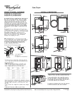 Предварительный просмотр 1 страницы Whirlpool Duet Steam WGD97HEX Specifications