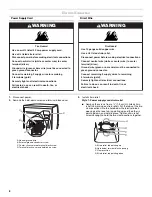 Preview for 8 page of Whirlpool Duet W10136968C Use And Care Manual