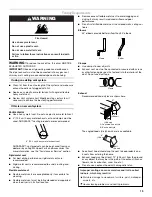 Preview for 13 page of Whirlpool Duet W10136968C Use And Care Manual