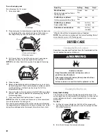 Предварительный просмотр 22 страницы Whirlpool Duet W10151592A Use And Care Manual