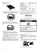 Предварительный просмотр 22 страницы Whirlpool Duet W10182361A Use And Care Manual