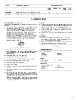 Preview for 17 page of Whirlpool Duet W10254043C Use And Care Manual