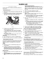 Preview for 18 page of Whirlpool Duet W10254043C Use And Care Manual