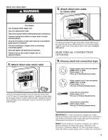 Предварительный просмотр 7 страницы Whirlpool Duet WED9150WW0 Installation Instructions Manual