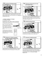 Предварительный просмотр 9 страницы Whirlpool Duet WED9150WW0 Installation Instructions Manual