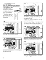 Предварительный просмотр 10 страницы Whirlpool Duet WED9150WW0 Installation Instructions Manual