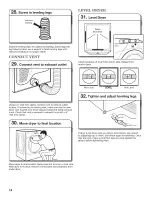 Предварительный просмотр 14 страницы Whirlpool Duet WED9150WW0 Installation Instructions Manual