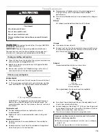 Preview for 13 page of Whirlpool Duet WED9500T Use And Care Manual