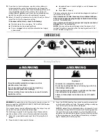 Preview for 17 page of Whirlpool Duet WED9500T Use And Care Manual