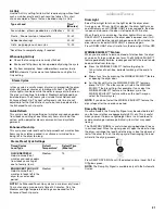 Preview for 21 page of Whirlpool Duet WED9500T Use And Care Manual