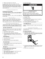 Preview for 24 page of Whirlpool Duet WED9500T Use And Care Manual