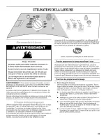 Preview for 35 page of Whirlpool Duet WFW8410SW01 Use & Care Manual