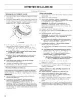 Preview for 44 page of Whirlpool Duet WFW8410SW01 Use & Care Manual