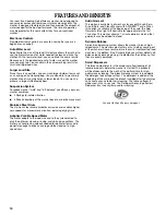 Preview for 10 page of Whirlpool Duet WFW9050X Use And Care Manual