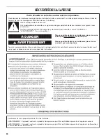 Preview for 24 page of Whirlpool Duet WFW9050X Use And Care Manual