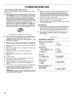 Preview for 38 page of Whirlpool Duet WFW9050X Use And Care Manual