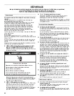 Preview for 42 page of Whirlpool Duet WFW9050X Use And Care Manual