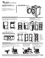 Whirlpool Duet WFW9200S Installation Information предпросмотр