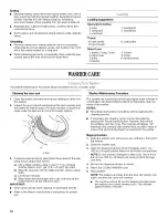 Предварительный просмотр 18 страницы Whirlpool Duet WFW9200SQ02 Use & Care Manual