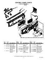 Предварительный просмотр 4 страницы Whirlpool Duet WFW9200SQA12 Cabinet Parts