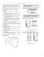 Предварительный просмотр 5 страницы Whirlpool duet WFW9400SB00 Use & Care Manual