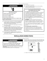 Предварительный просмотр 7 страницы Whirlpool duet WFW9400SB00 Use & Care Manual