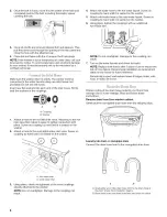 Предварительный просмотр 8 страницы Whirlpool duet WFW9400SB00 Use & Care Manual