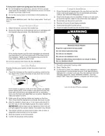 Предварительный просмотр 9 страницы Whirlpool duet WFW9400SB00 Use & Care Manual